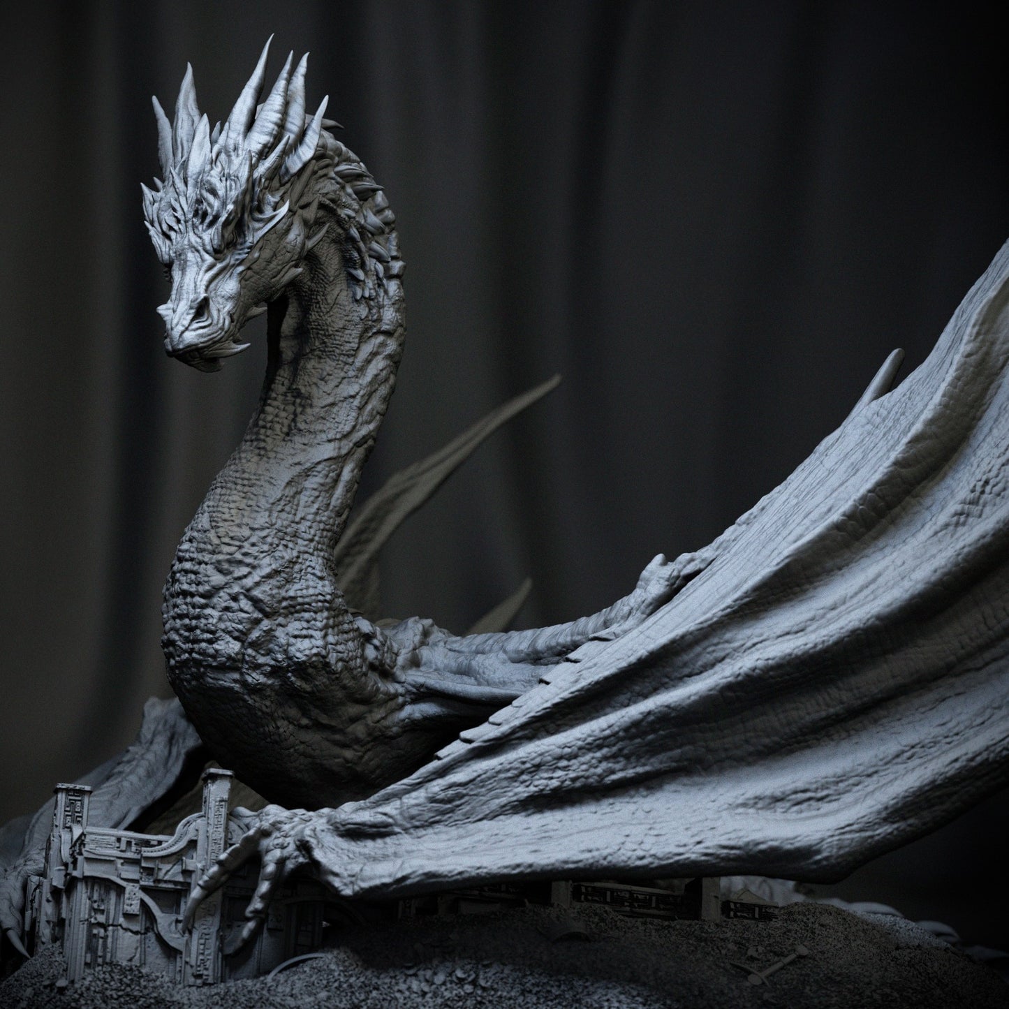 Dragon from under the mountain