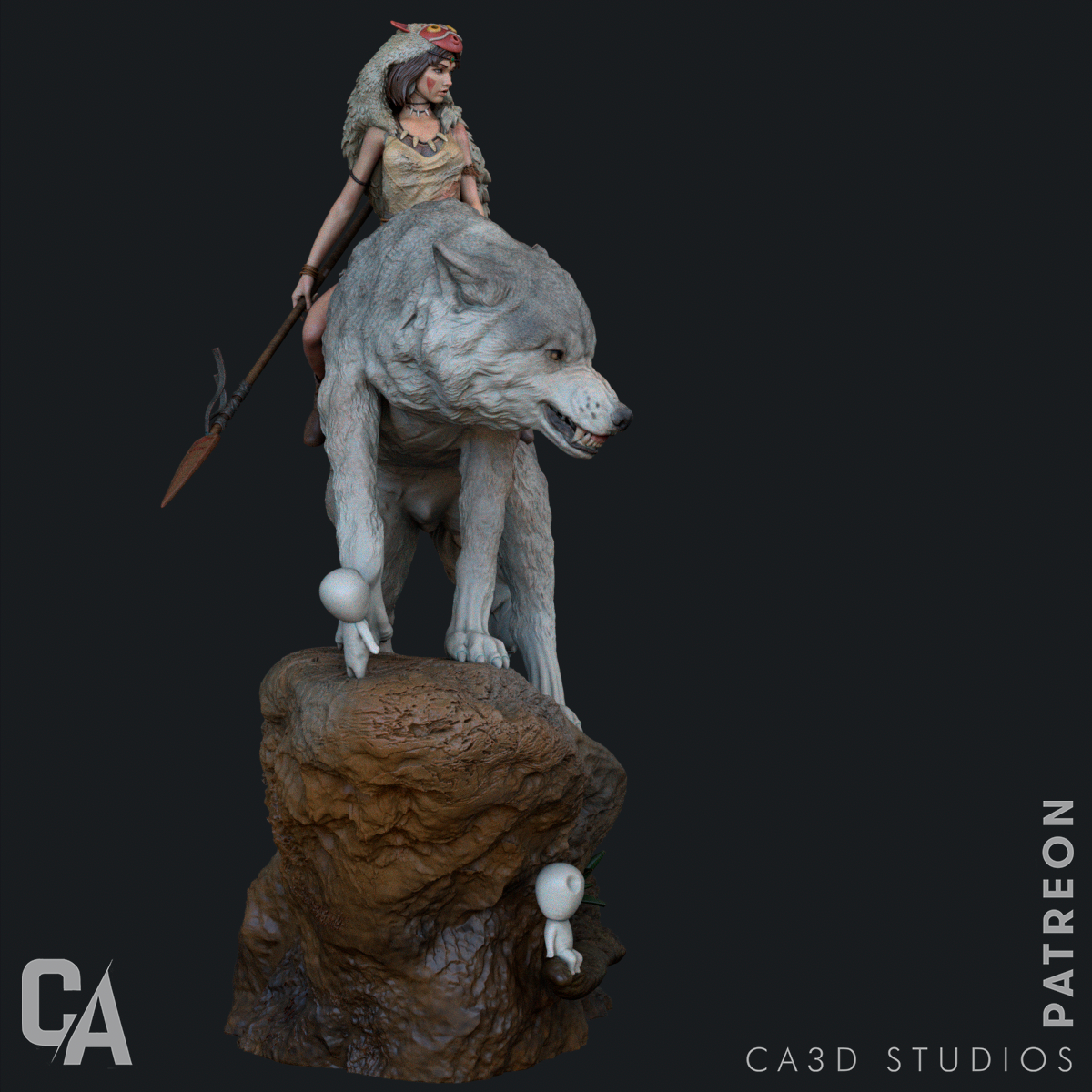 Mononoke & Wolf