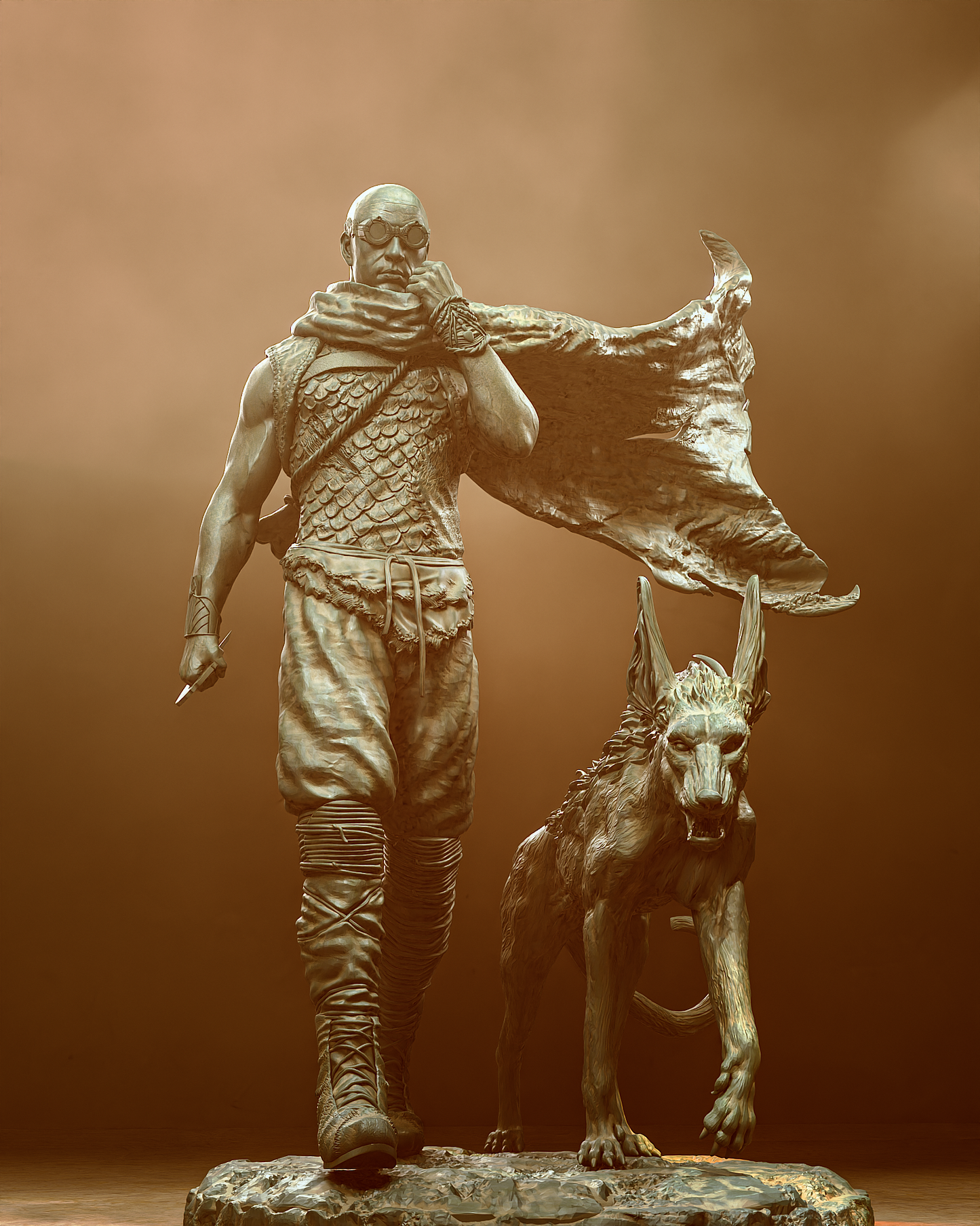 Riddick & Jackal (The Chronicles of Riddick)