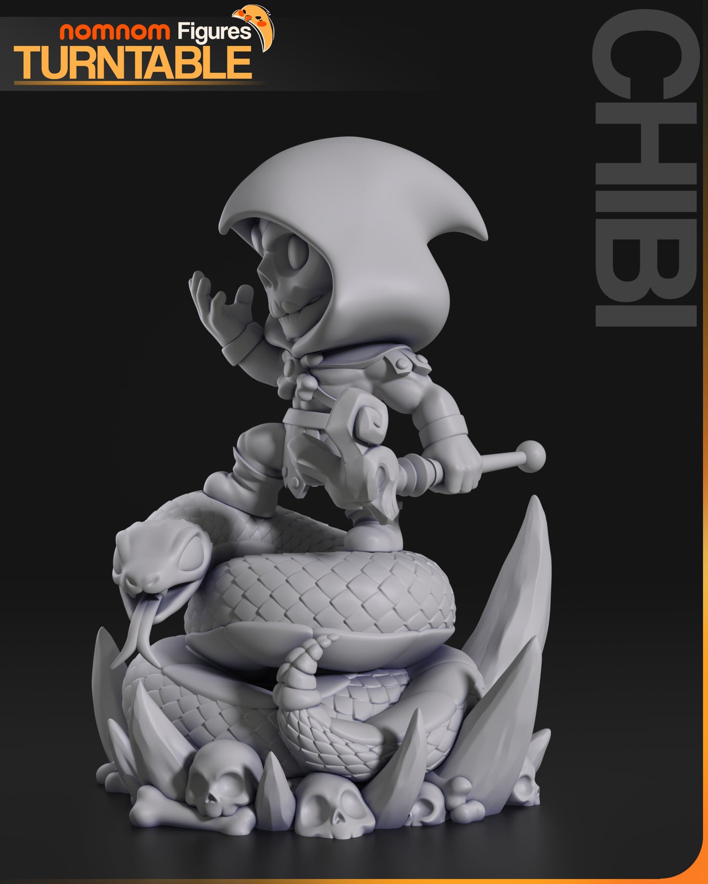 Chibi Skeletor (He-man)