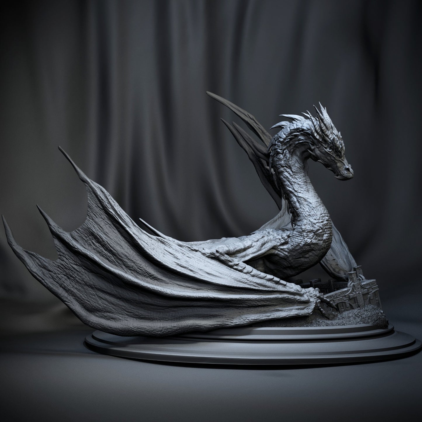 Dragon from under the mountain