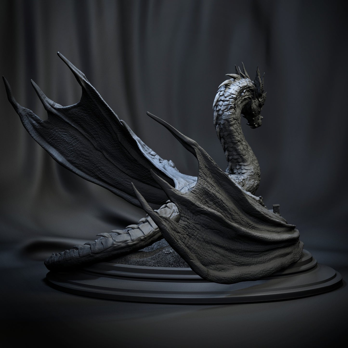 Dragon from under the mountain