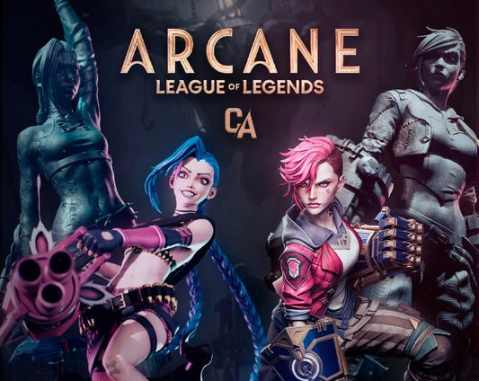 Jinx and Vi Megaset (Arcane)