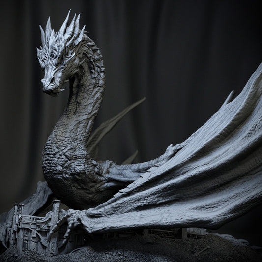 Dragon from under the mountain