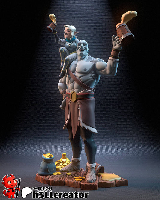Grog and Pike (Vox Machina)