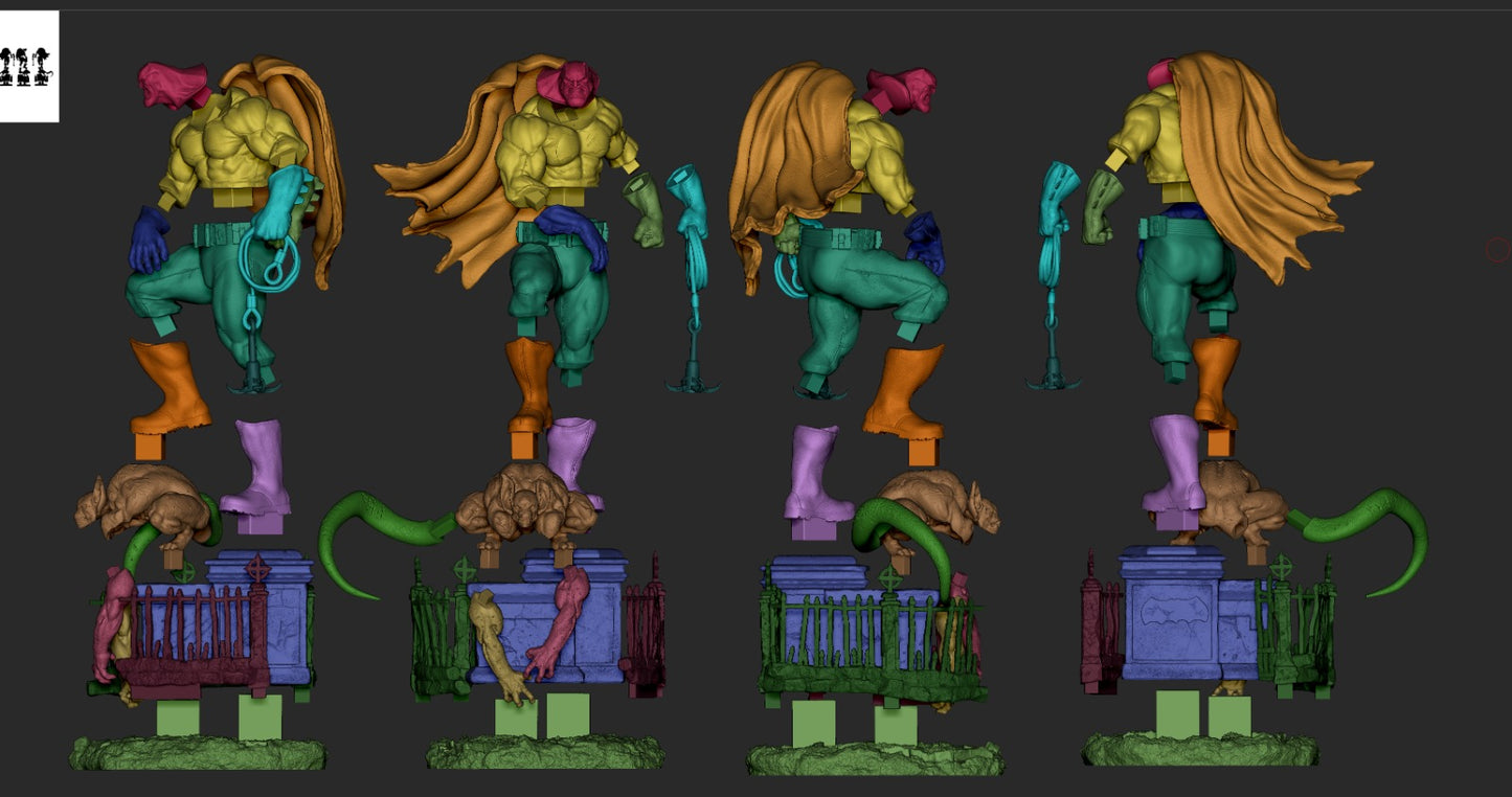 Dark Knight Grapples