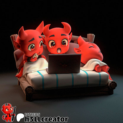 h3LL Mascot Diorama