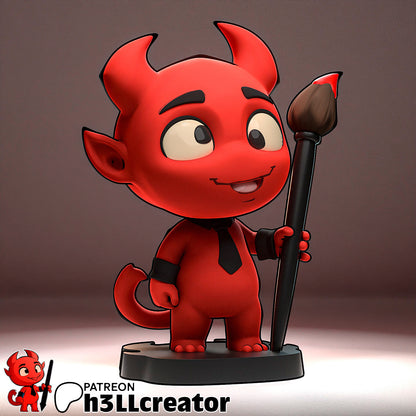 h3LL Mascot Diorama