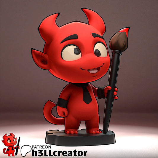 h3LL Mascot Diorama