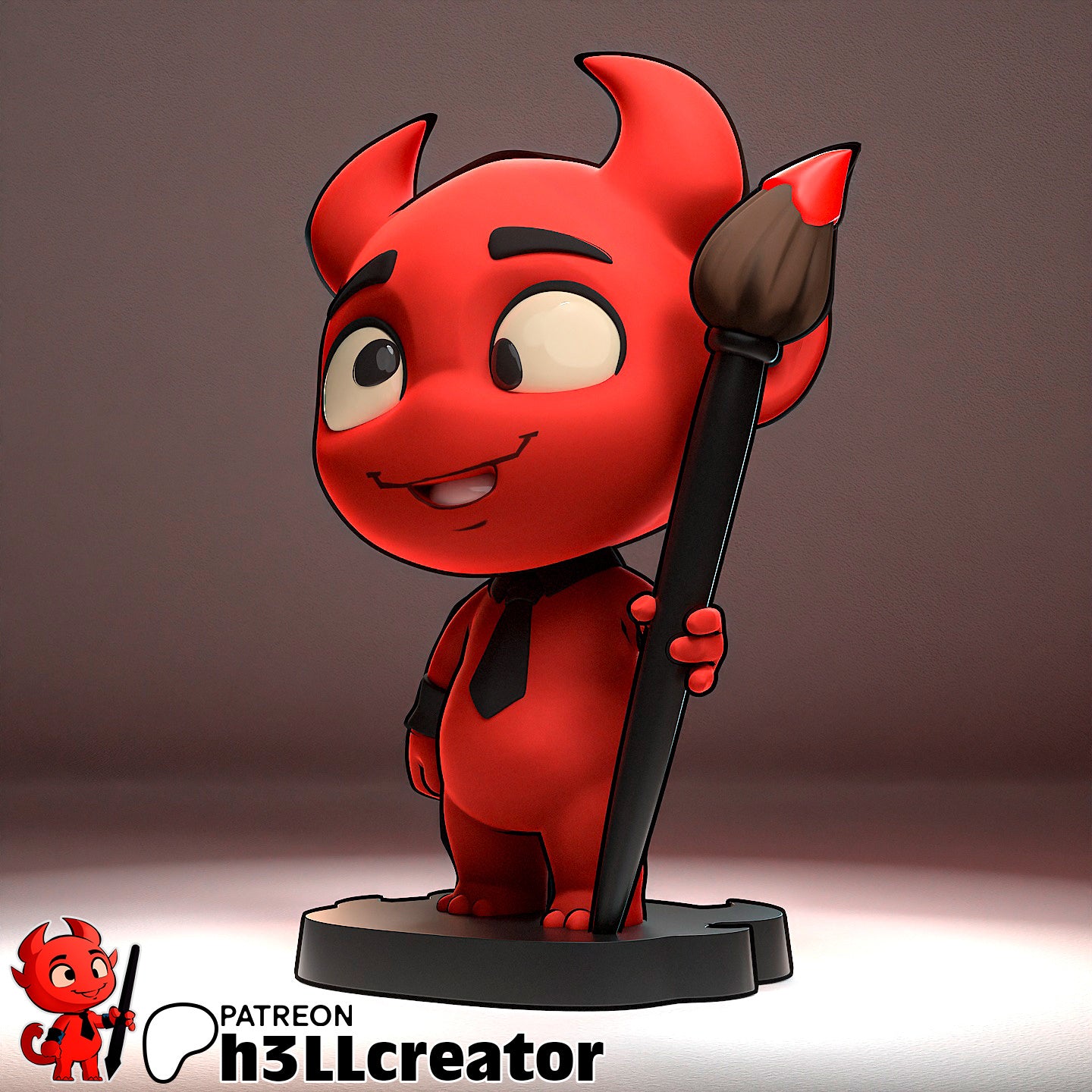 h3LL Mascot Diorama