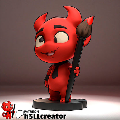 h3LL Mascot Diorama