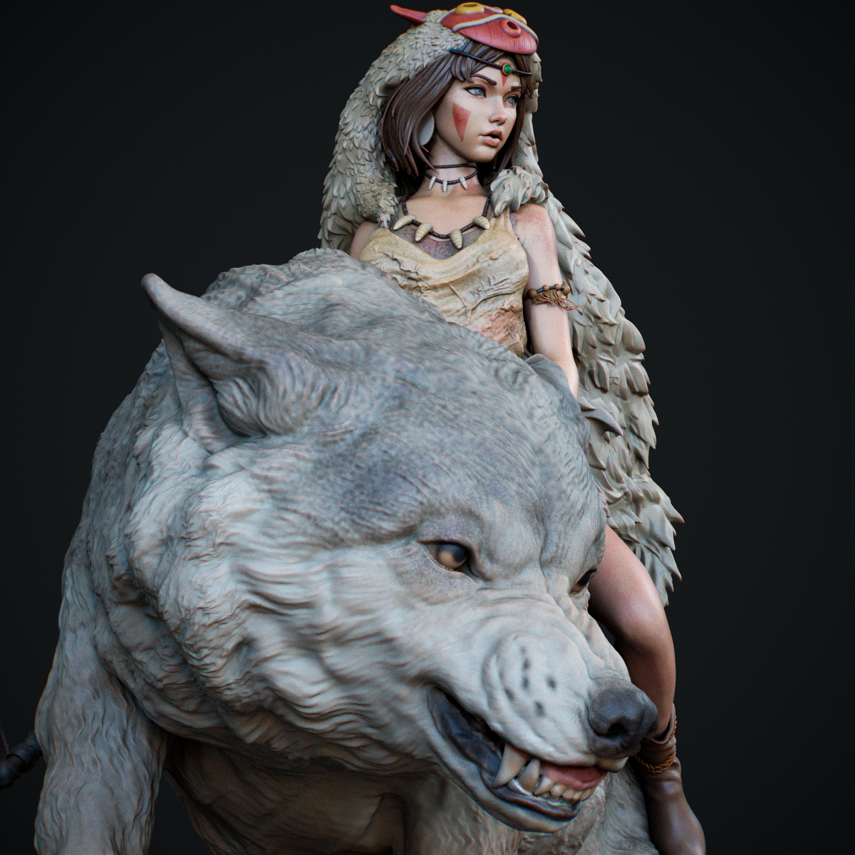Mononoke & Wolf