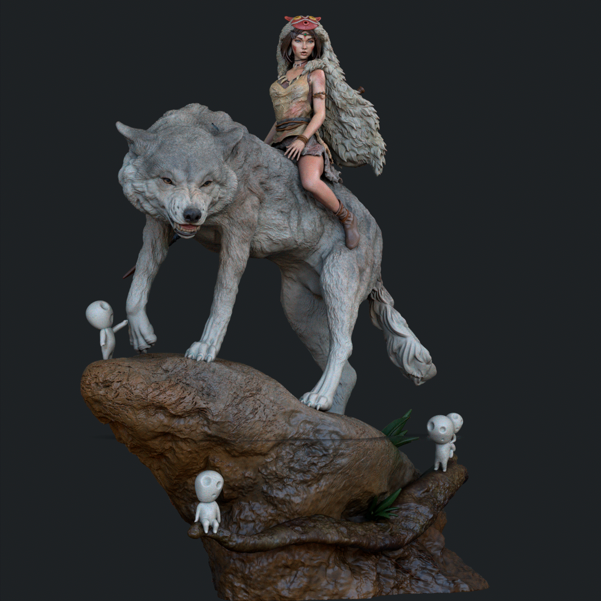 Mononoke & Wolf