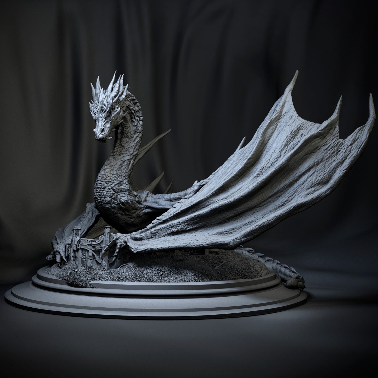 Dragon from under the mountain