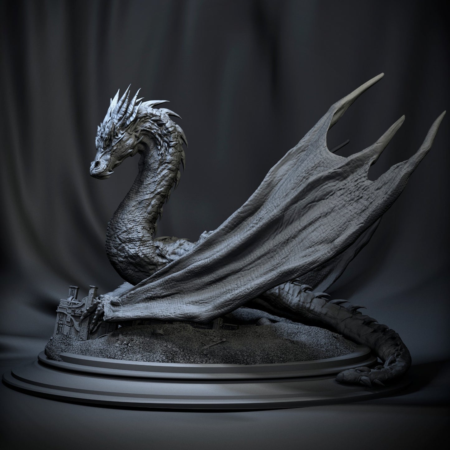 Dragon from under the mountain